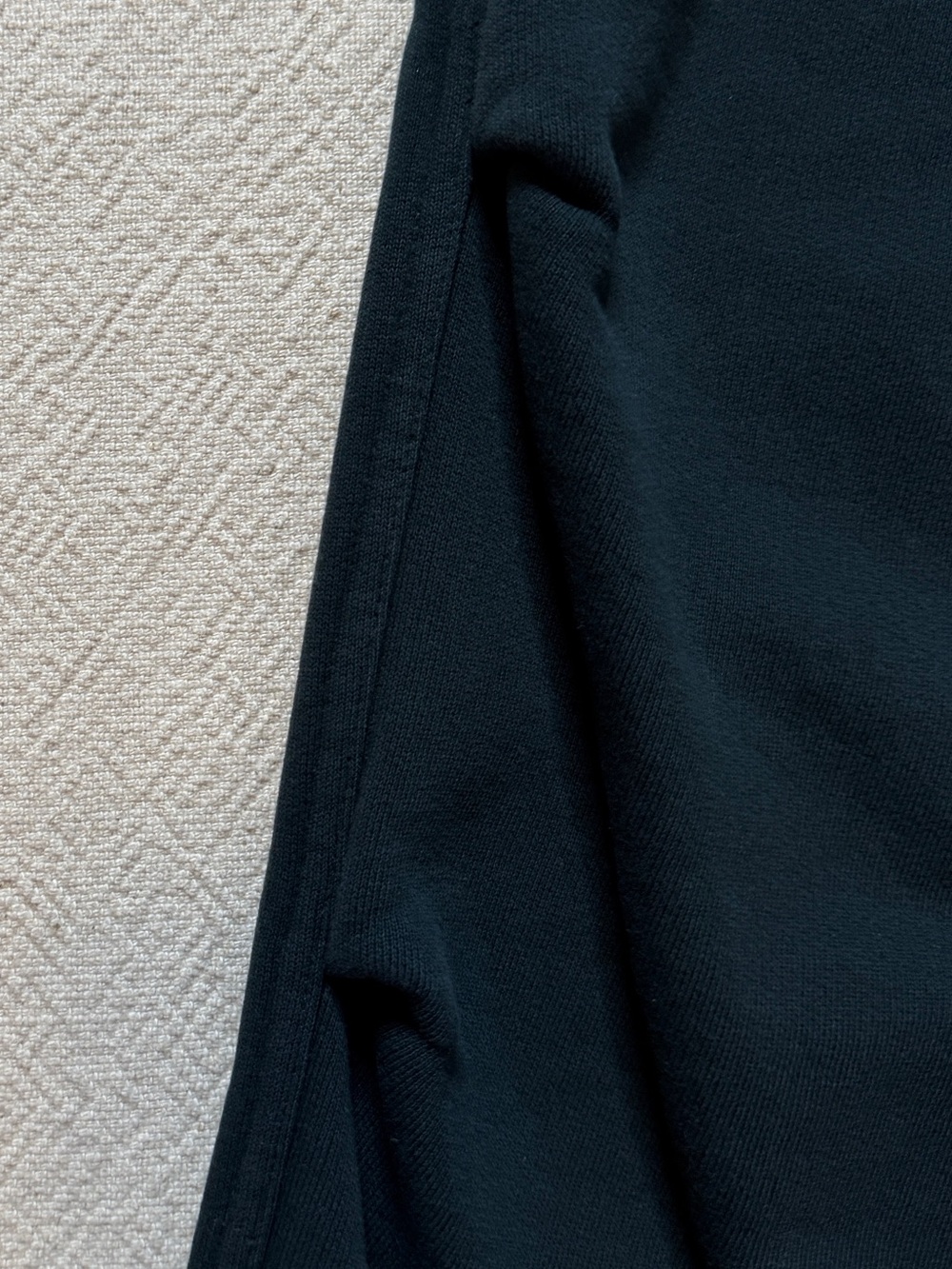 SKIMS Cypress Green Cotton Oversized Wide Leg Sweatpants & Crop Zipper Hoodie S - Picture 4 of 8